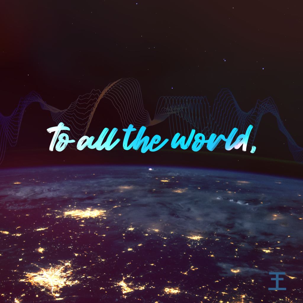 To all the world web banner